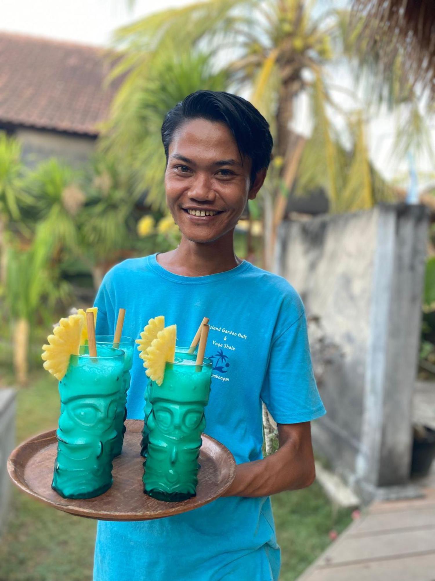 Bed and Breakfast Island Garden Huts Lembongan Нуса-Лембонган Экстерьер фото